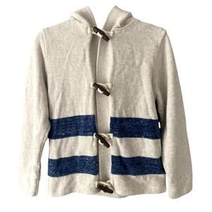 Baby Gap Toggle Cardigan Sweater Oatmeal Heather Stripe - 5T
